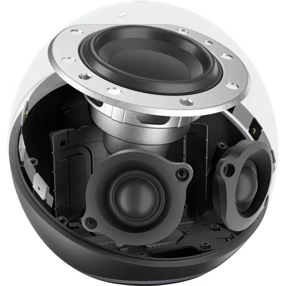 Echo (4th Gen) with Premium Sound, Smart Home Hub, and Alexa - Glacier White