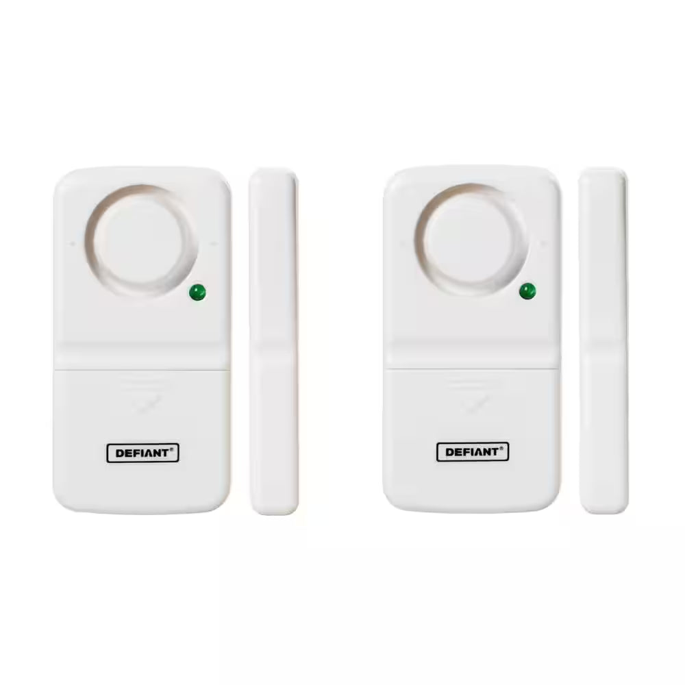 Wireless Home Security Door/Window Alarm (2-Pack)