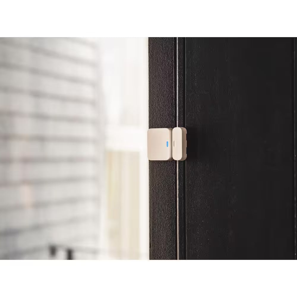 Smart Home Security System (7 Pc.) with Base Station, Siren, Keypad, Motion Sensor, 3 Entry Sensors, and Key Fob