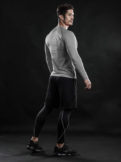 1-4 Pack Long Sleeve Compression Shirts - Men's  