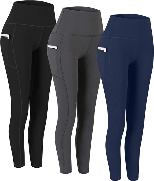 3-Pack High Waist Leggings - Women's