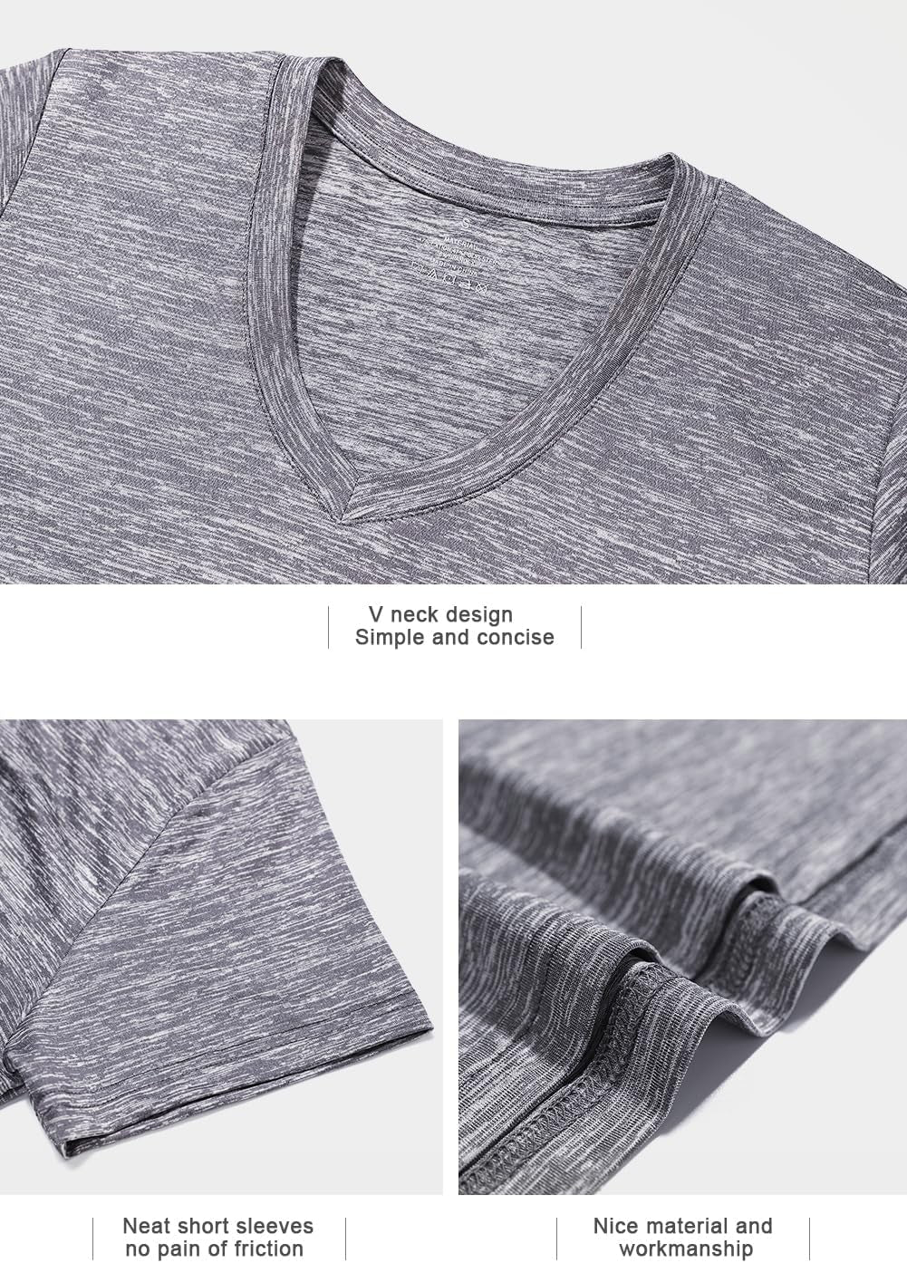 3-4 Pack Dry Fit Short Sleeve T-Shirt - Women's 