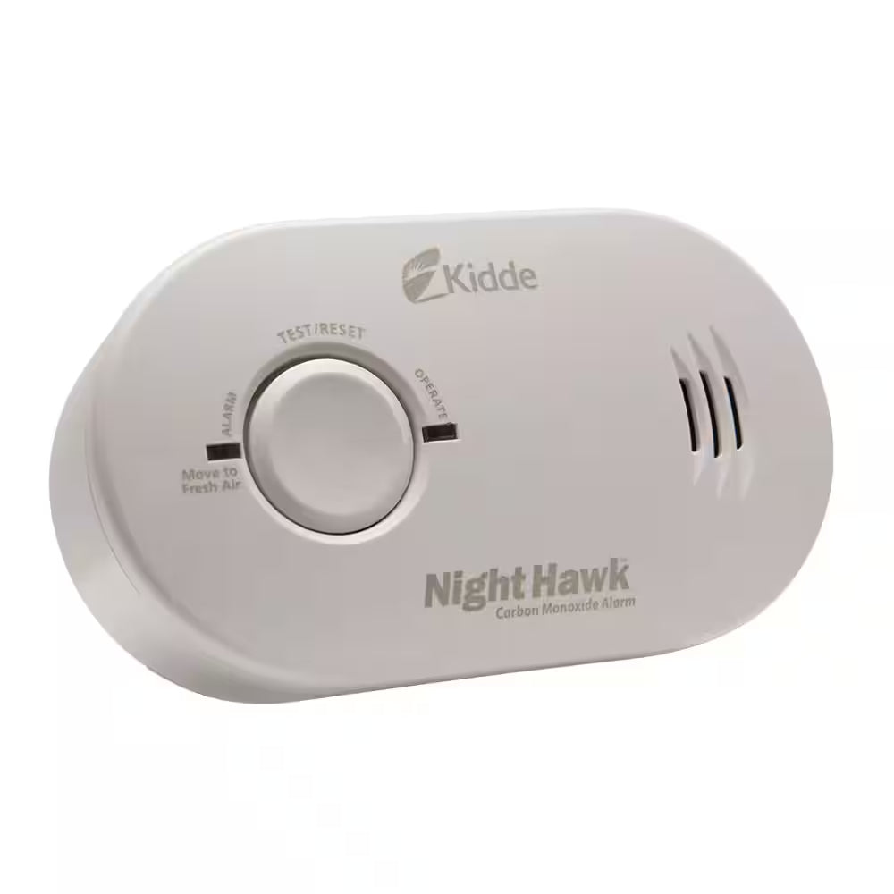 Code One AA Battery Powered Carbon Monoxide Detector with LED Lights