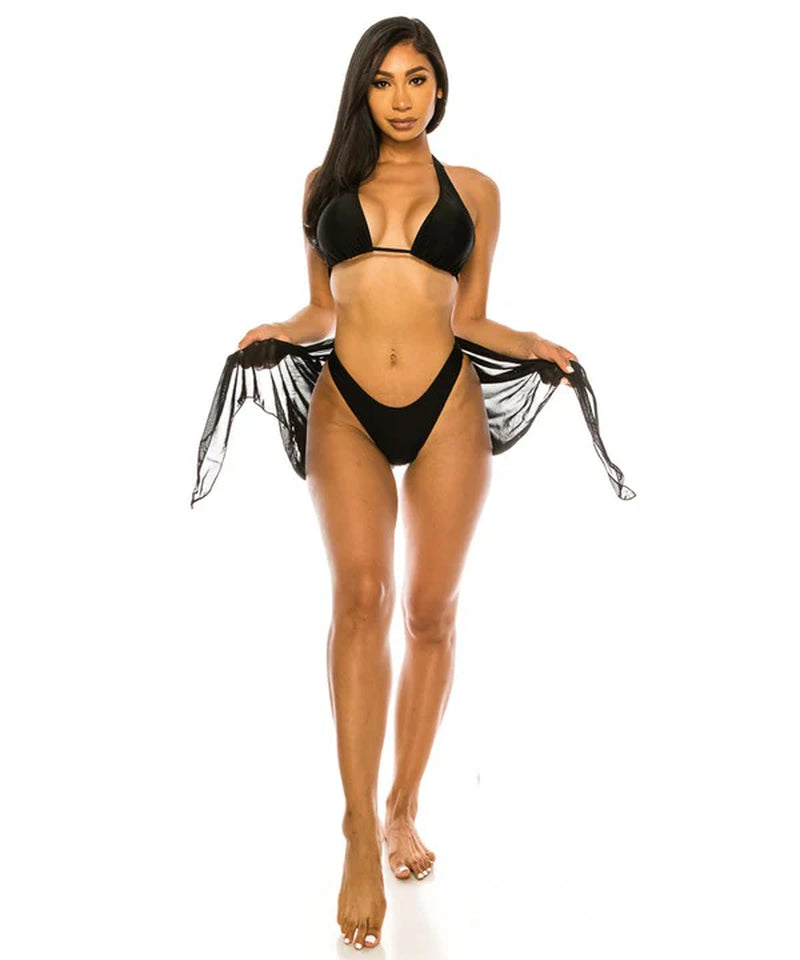 Three Piece Swimwear Set - Women's 
