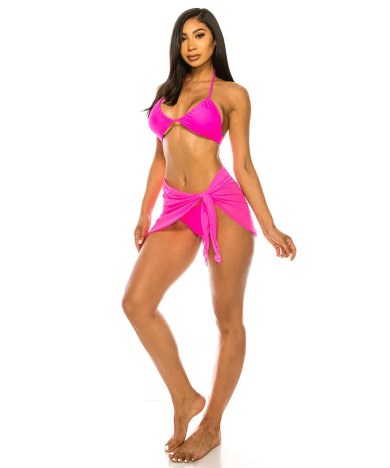 Three Piece Swimwear Set - Women's 