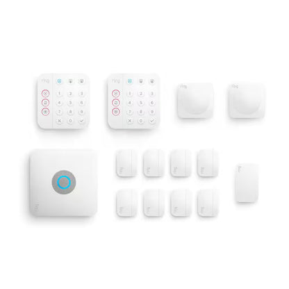Alarm Pro Wireless Security System, 14 Piece Kit with Built-In Wifi Router(2Nd Gen)