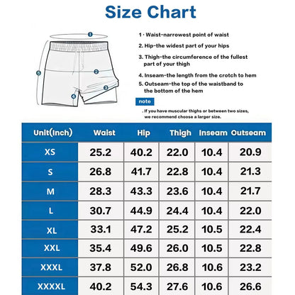 Quick Dry Swim Trunks with Compression Liner - Men's 