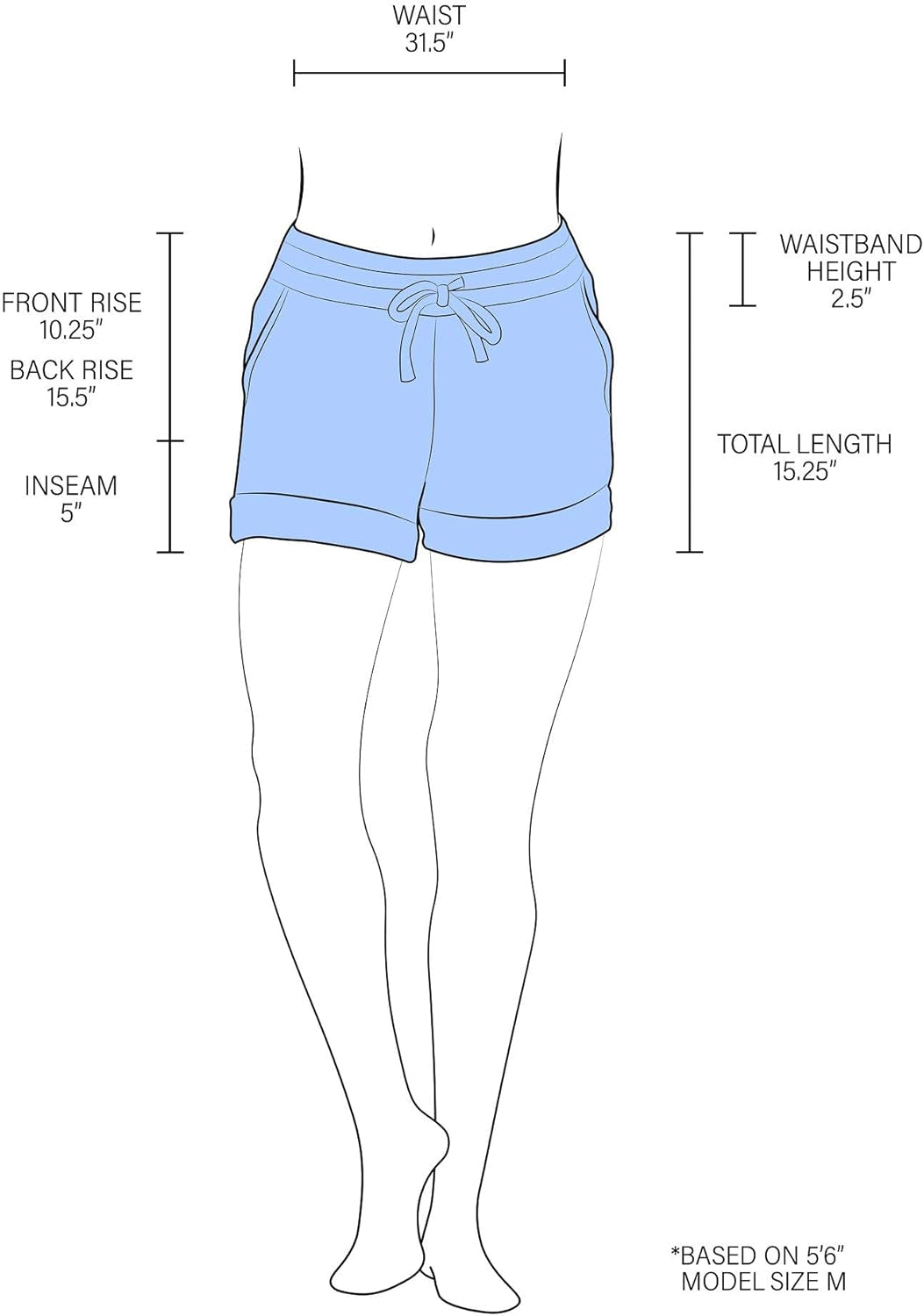 Soft Activewear Lounge Shorts - Women's