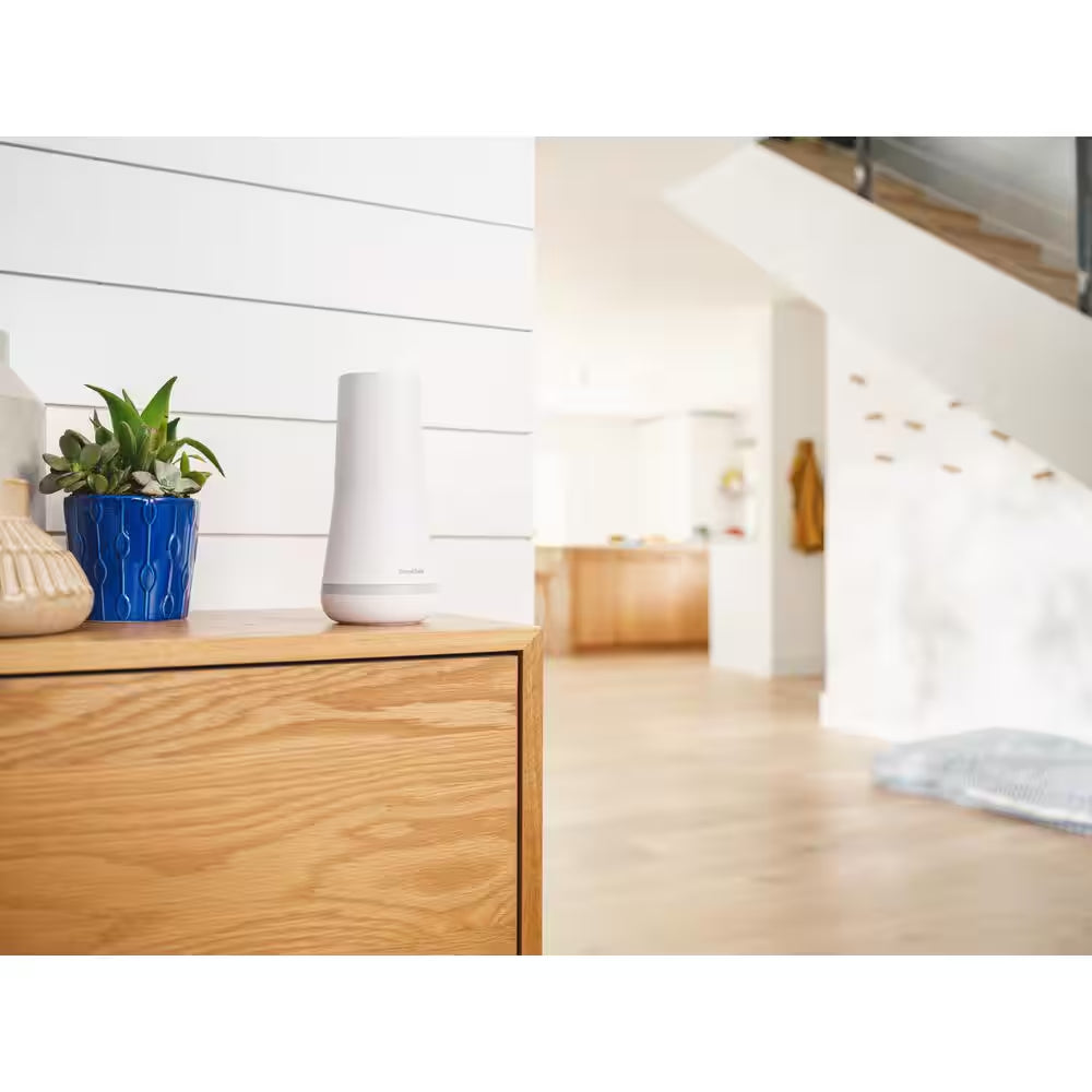 Smart Home Security System (7 Pc.) with Base Station, Siren, Keypad, Motion Sensor, 3 Entry Sensors, and Key Fob