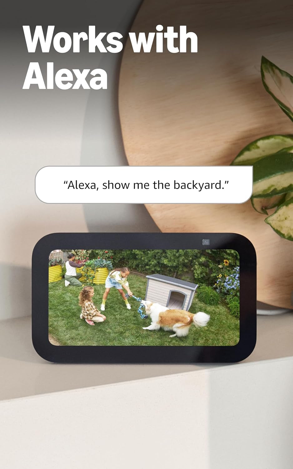 Floodlight Cam Plus (Newest Model), Wired Outdoor Home or Business Security with Motion-Activated 1080P HD Video and Floodlights, White