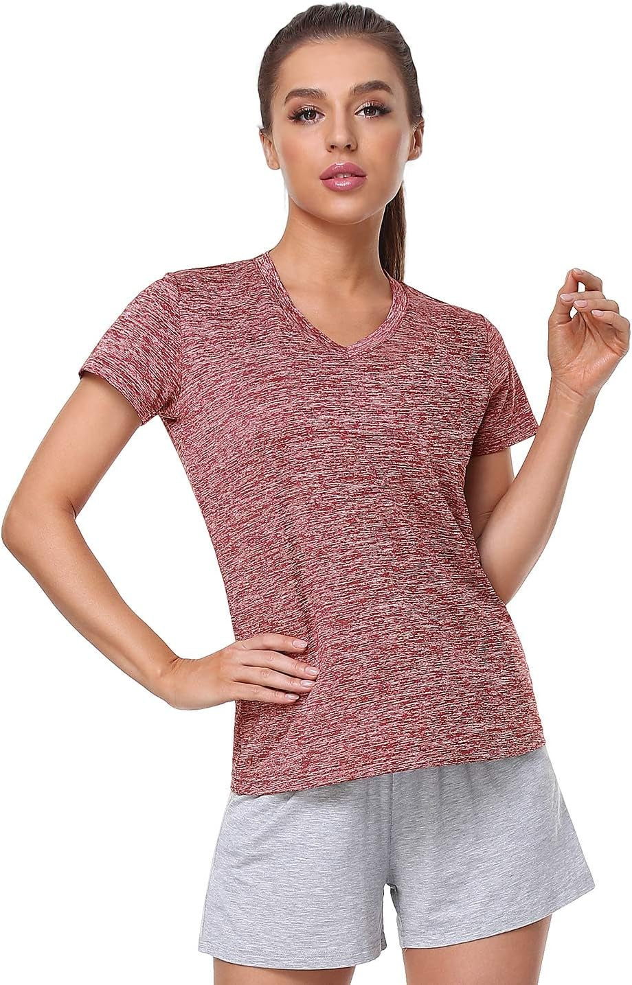 3-4 Pack Dry Fit Short Sleeve T-Shirt - Women's 