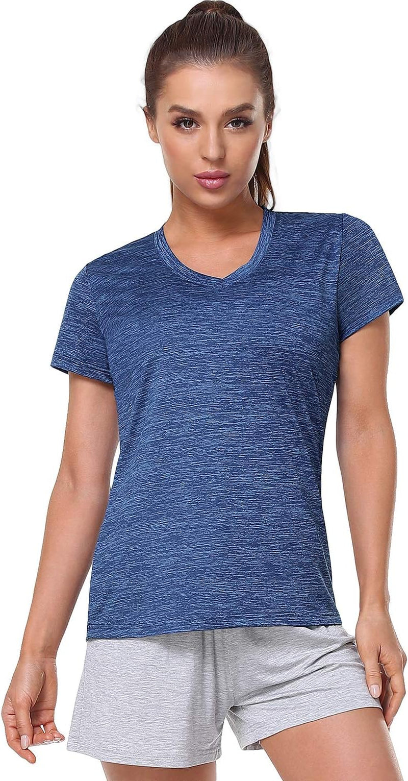 3-4 Pack Dry Fit Short Sleeve T-Shirt - Women's 