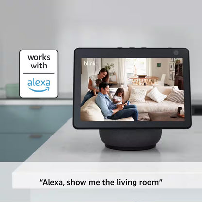 Mini Indoor Wired 1080P Wi-Fi Security Camera in Black