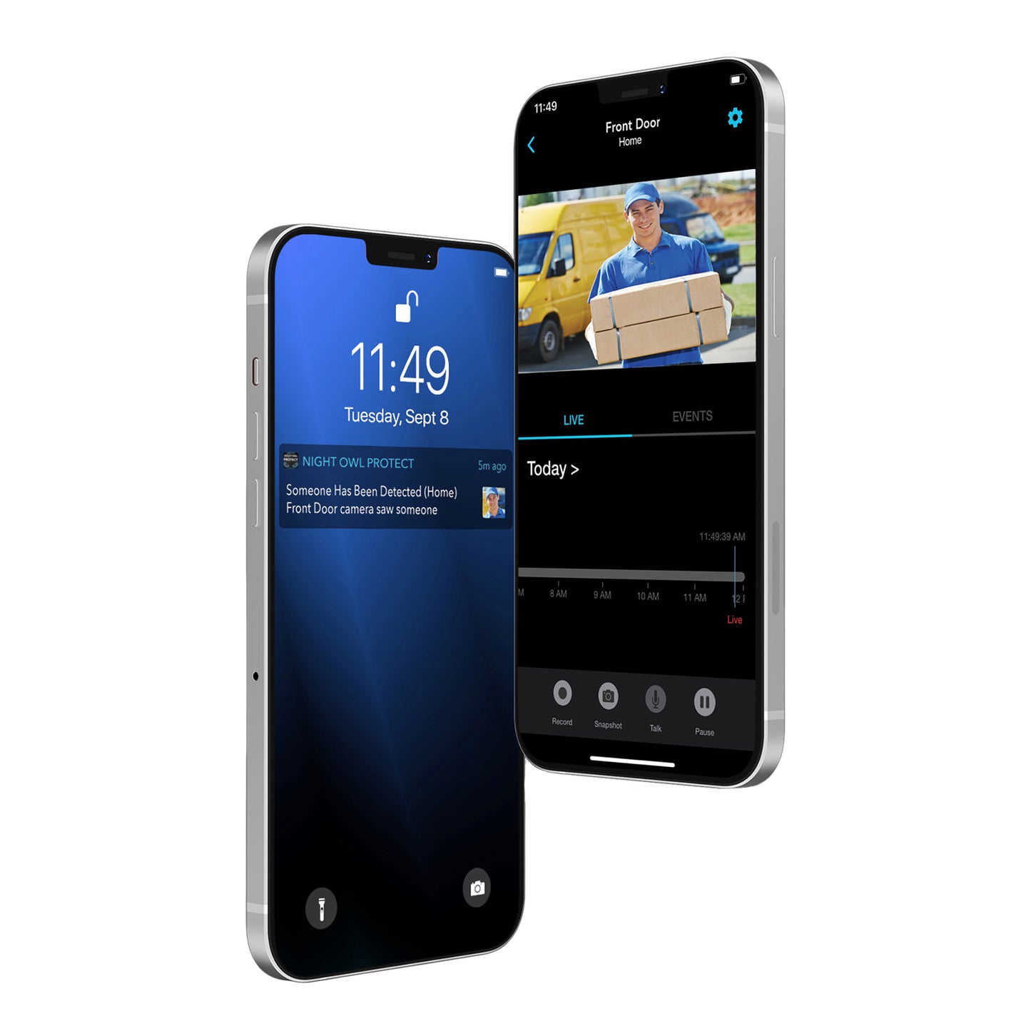 Night Owl 12 CH NVR Security System, 2TB 8 Wired 4K Cameras