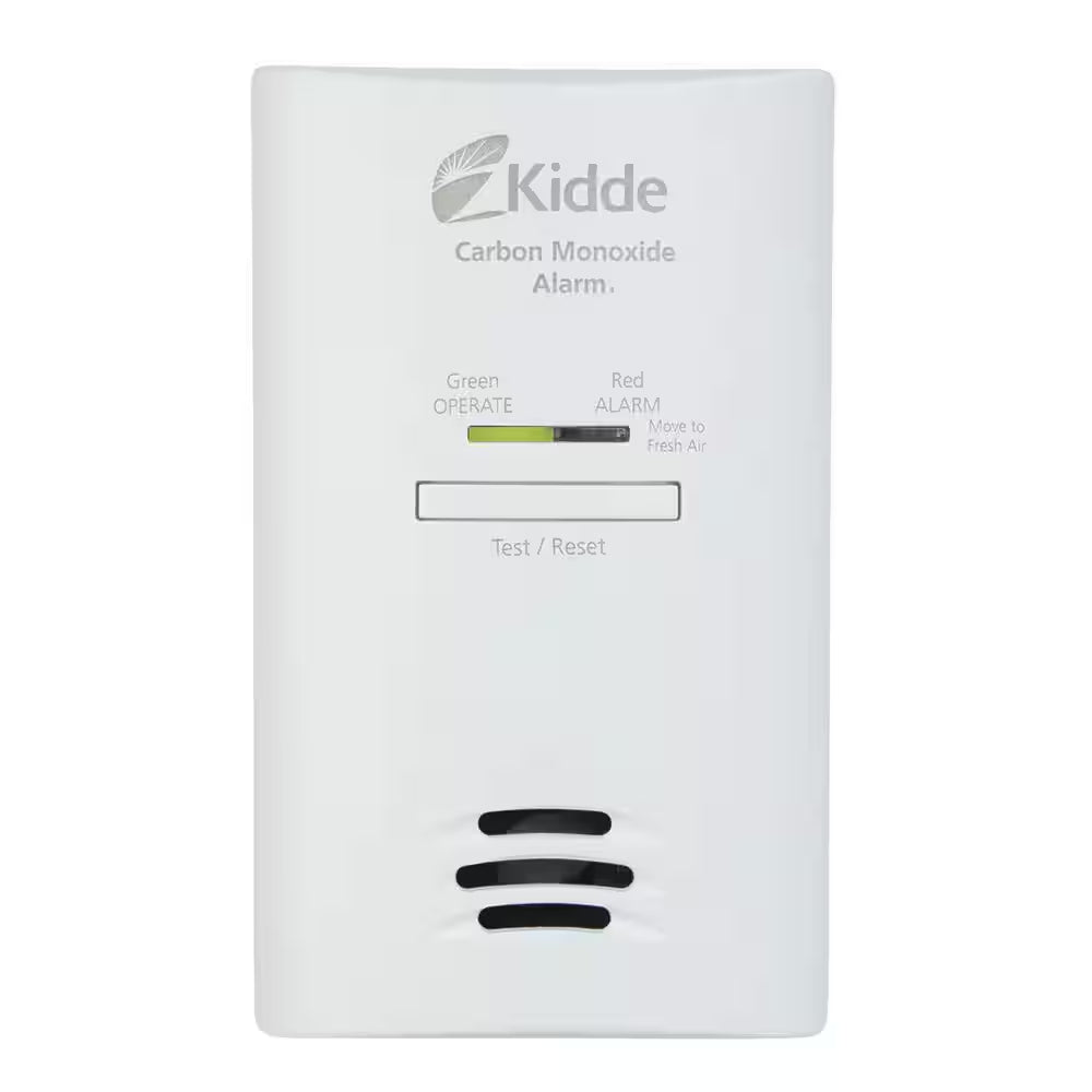 Firex Plug-In Carbon Monoxide Detector, AA Battery Backup