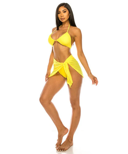 Three Piece Swimwear Set - Women's 